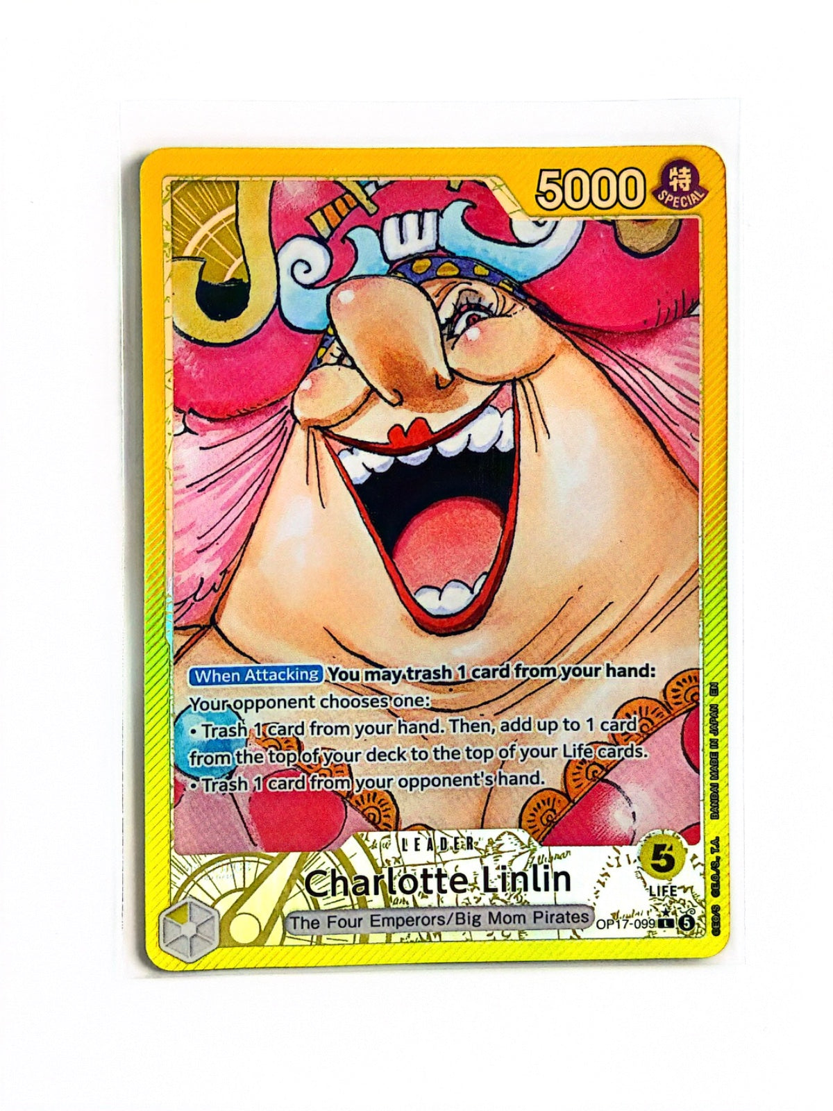 Charlotte Linlin (Alternate Art) OP17-099 (The World's Strongest Warriors)