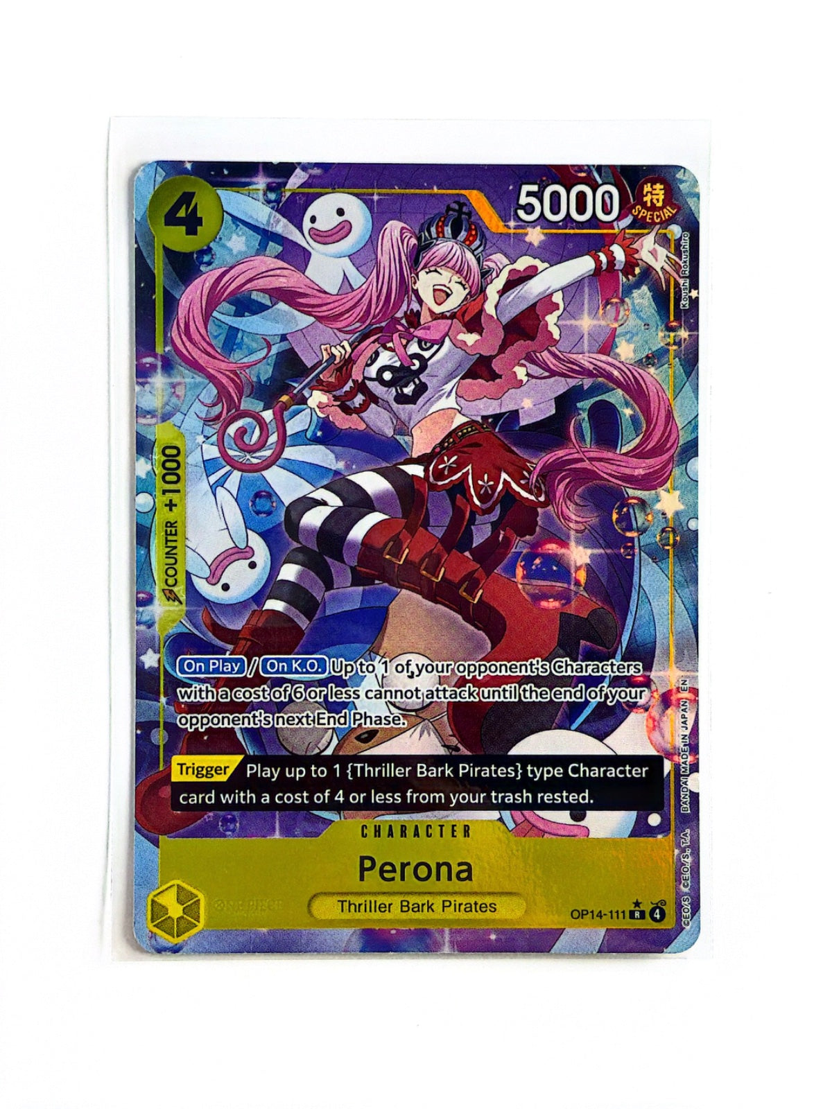 Perona - OP14-111 (Alternate Art) (The Azure Sea's Seven)
