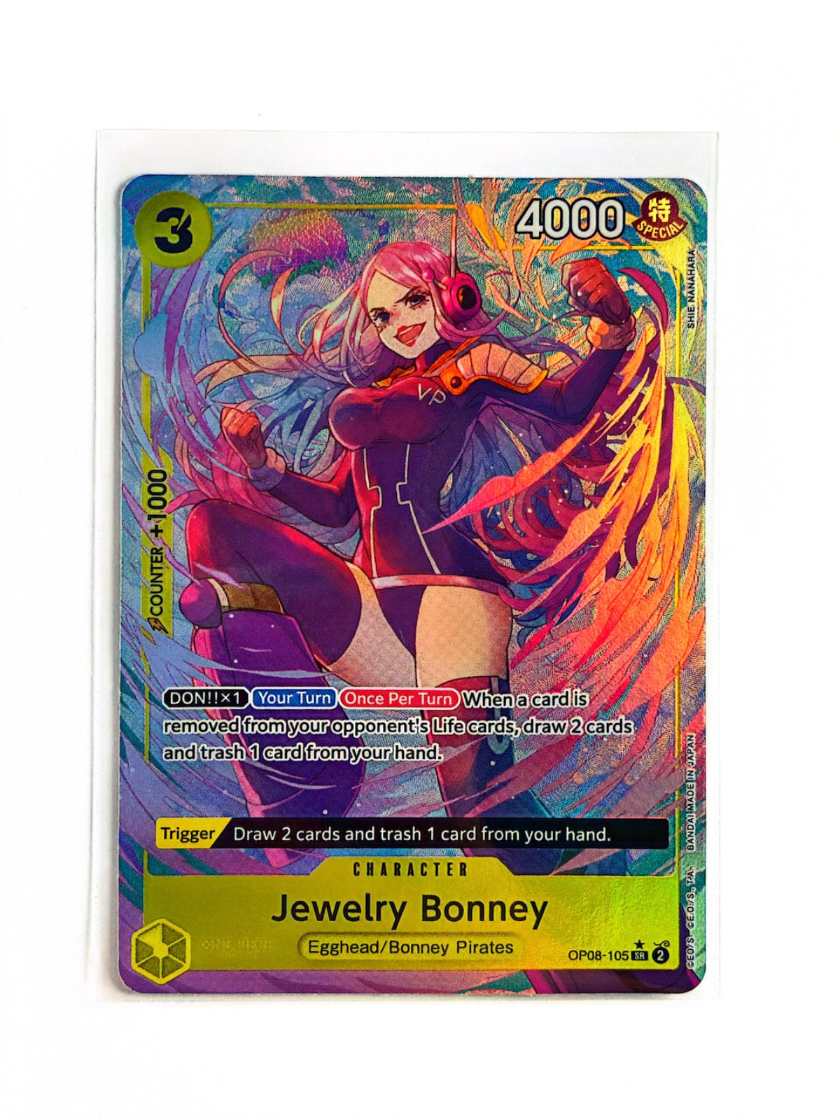 Jewelry Bonney (Parallel) OP08-105 (Two Legends)