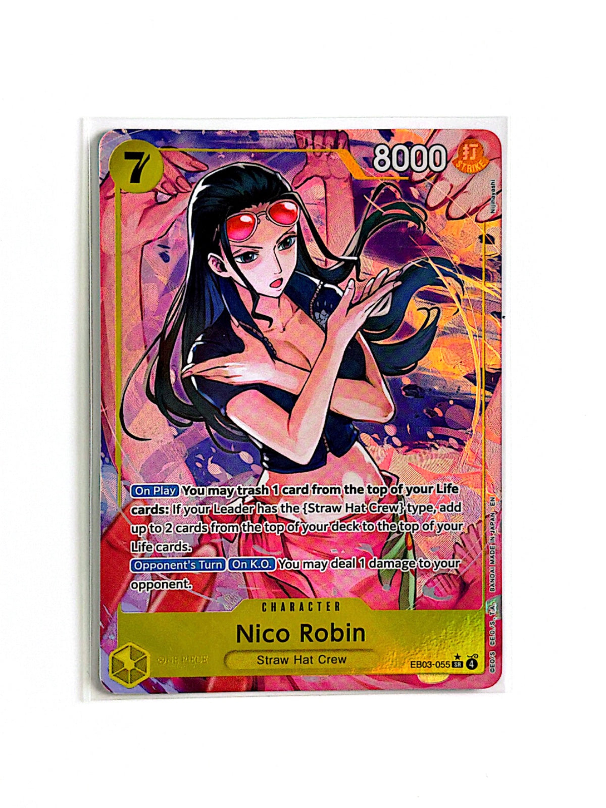 Nico Robin (055) (Alternate Art) EB03-055 (Extra Booster: One Piece Heroine's Edition)