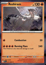 Reshiram 017/094 · Holofoil (Phantasmal Flames)