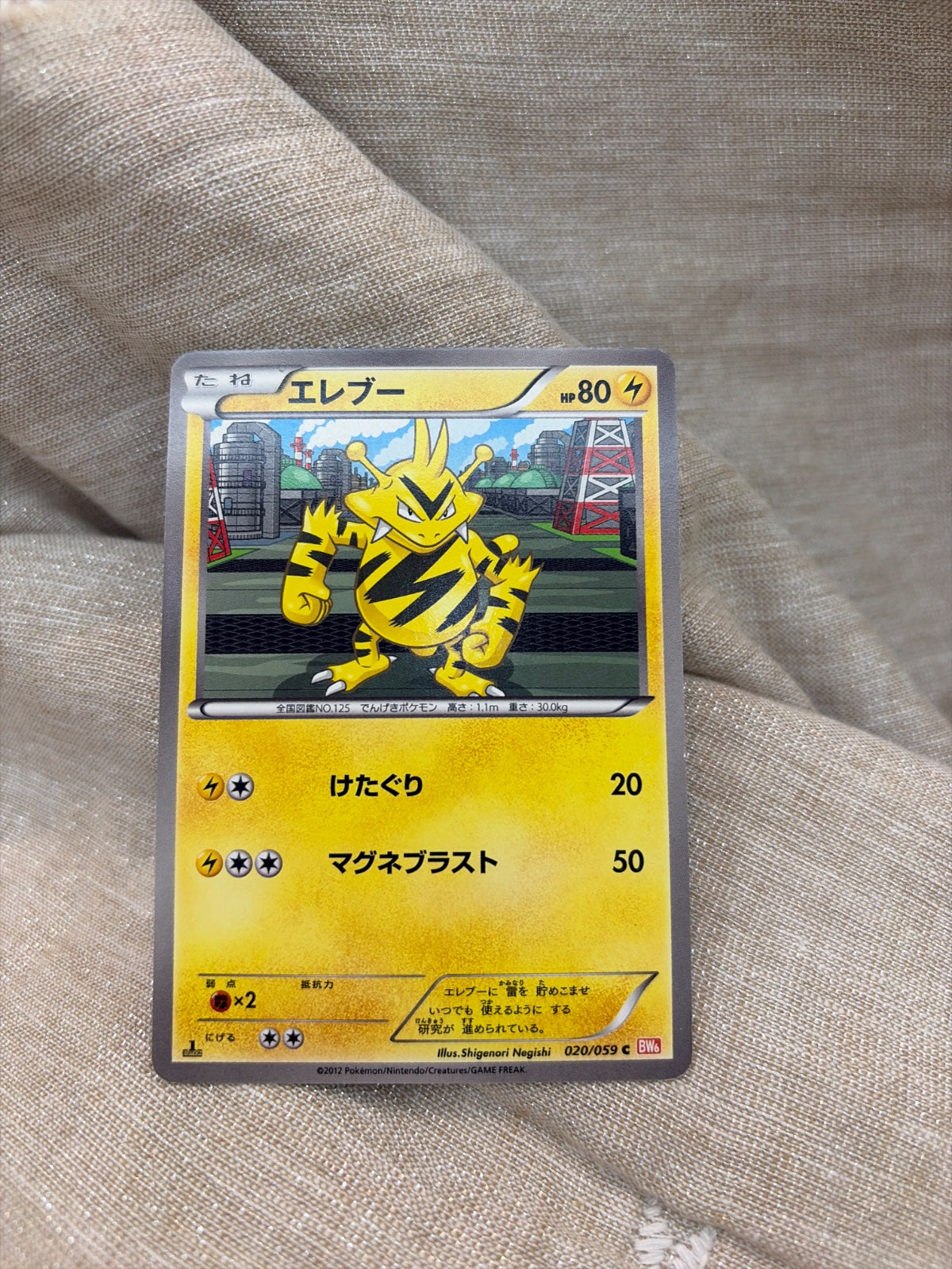 Electabuzz (JP) 020/059 (Cold Flare)