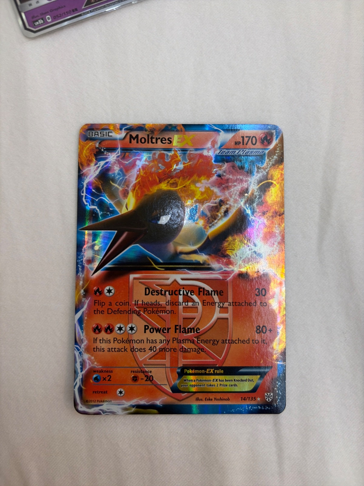 Moltres EX (Team Plasma) 14 (Plasma Storm)