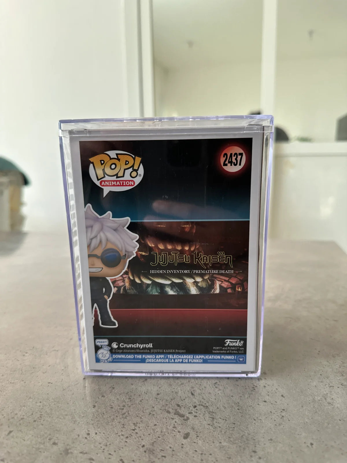 SATORU GOJO 2026 COMIC CON EXCLUSIVE ACRYLIC CASE INCLUDED