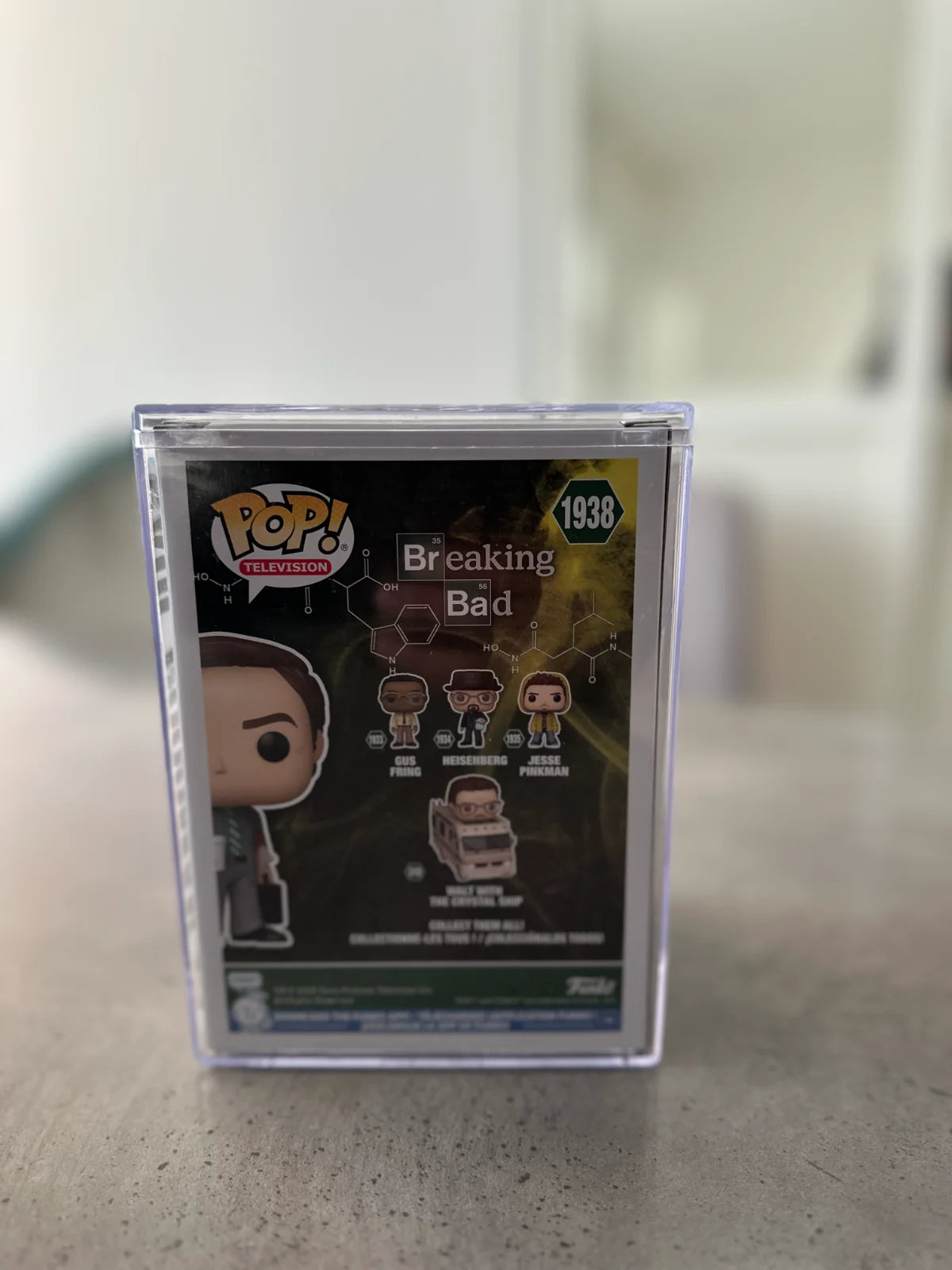 SAUL GOODMAN BREAKING BAD MEFCC 2026 FUNKO POP EXLUSIVE WITH ACRYLIC CASE INCLUDED