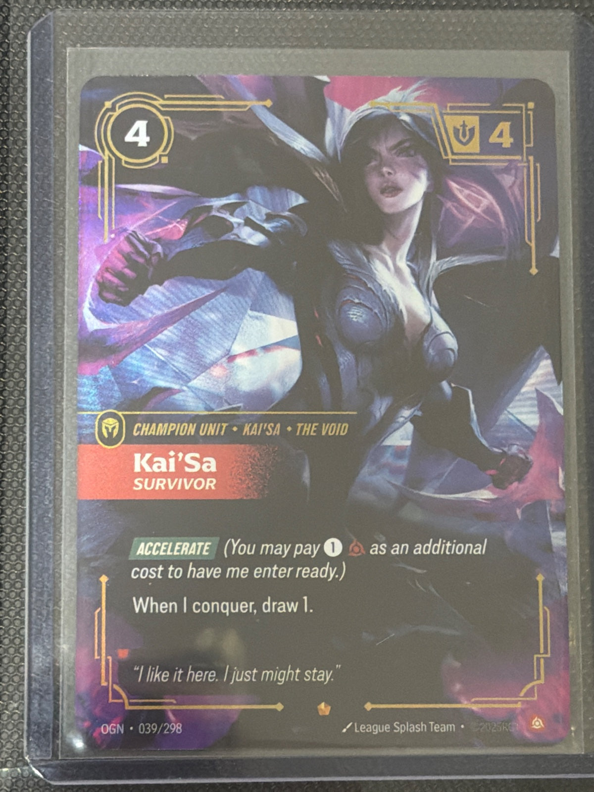 Kai'Sa - Survivor 039/298 (Origins)