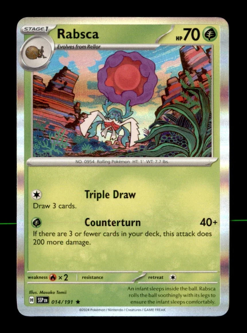 Rabsca 014/191 · Holofoil (Surging Sparks)