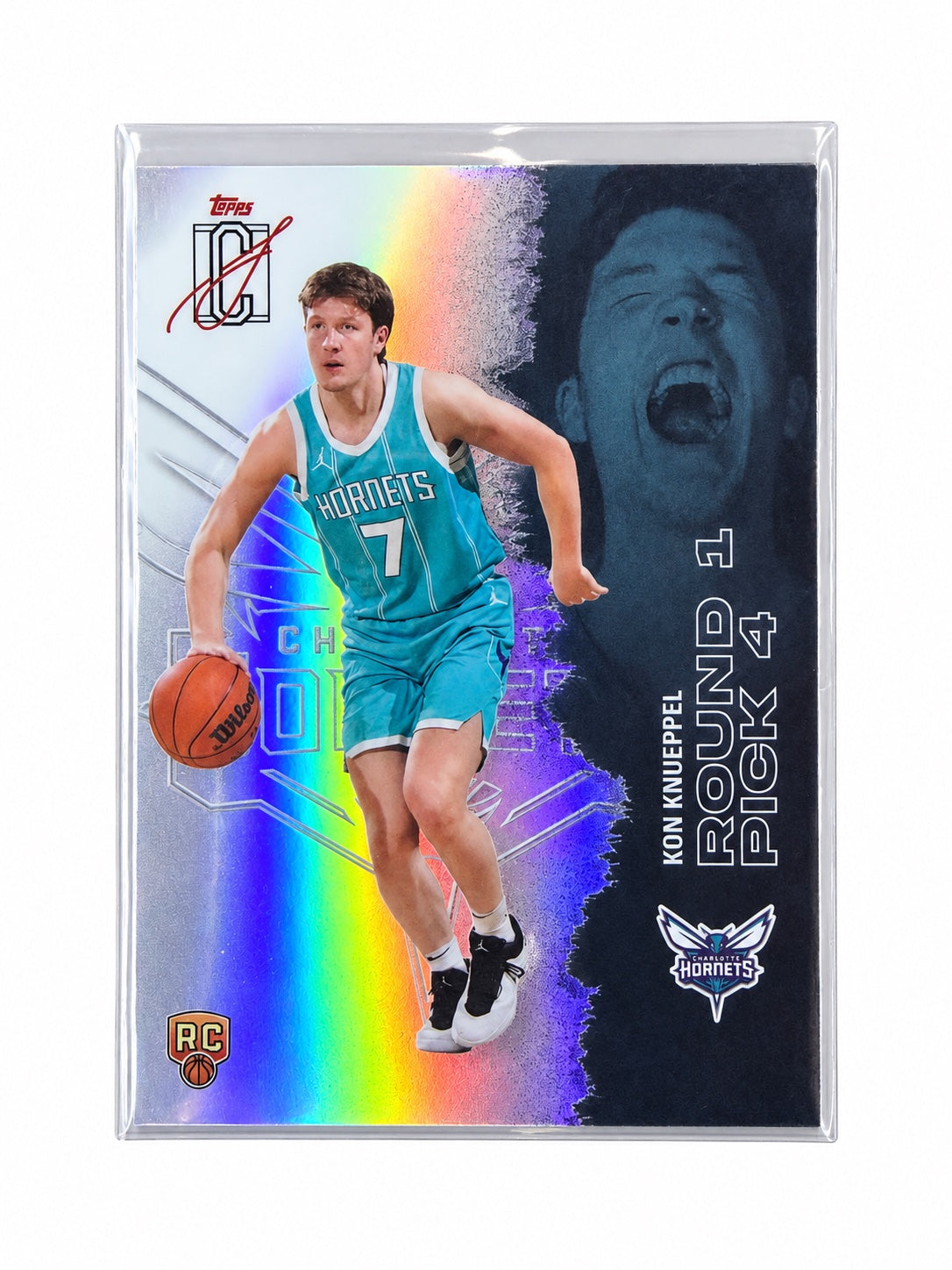 Kon Knueppel Rookie Refractor #103 Hornets