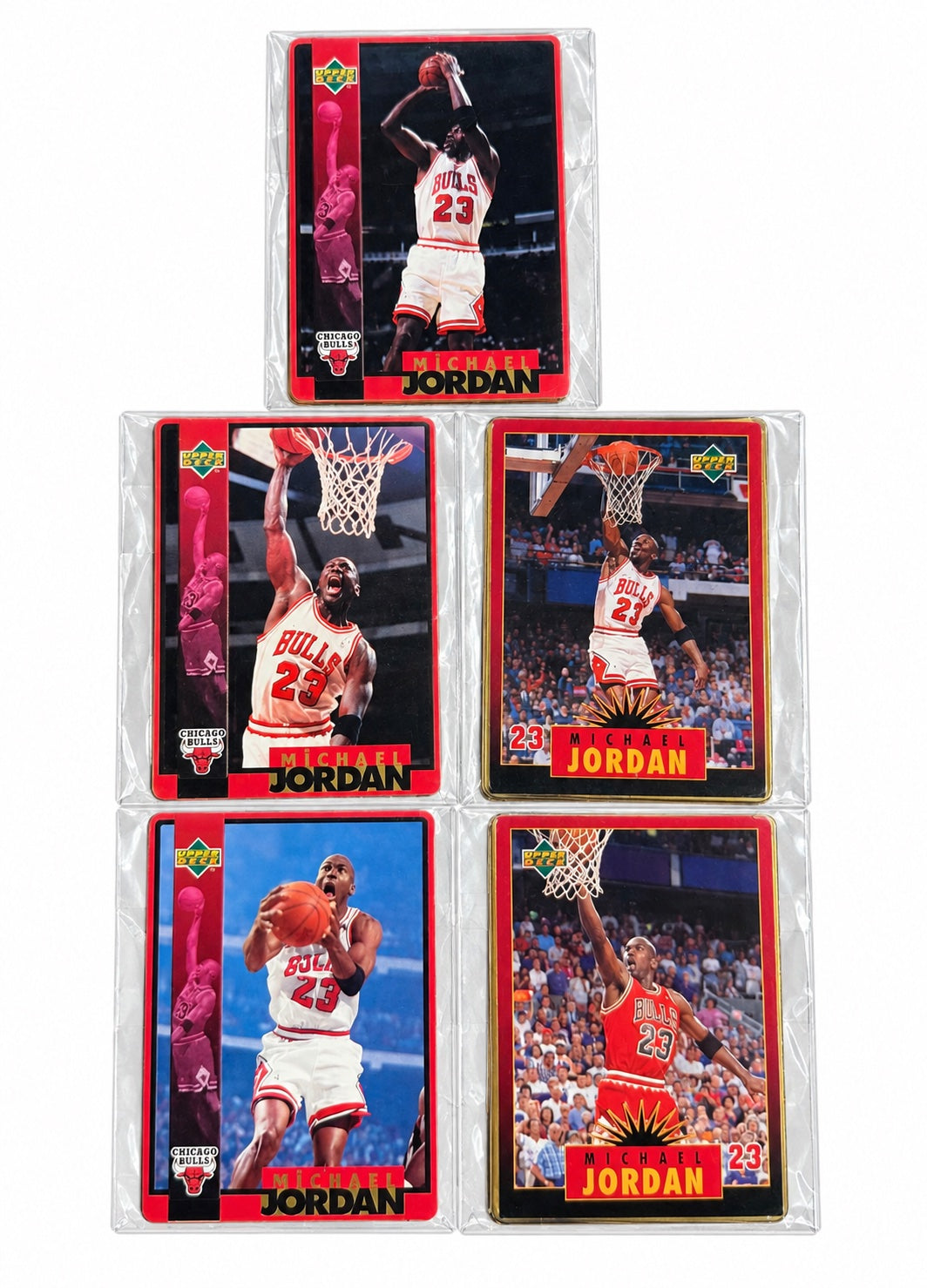 Michael Jordan Upper Deck Metal Tin card
