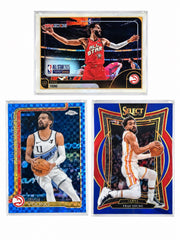Trae Young lot with Blue Xfractor