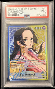 Boa Hancock - OP14-041 L (Alternate Art) PSA 9