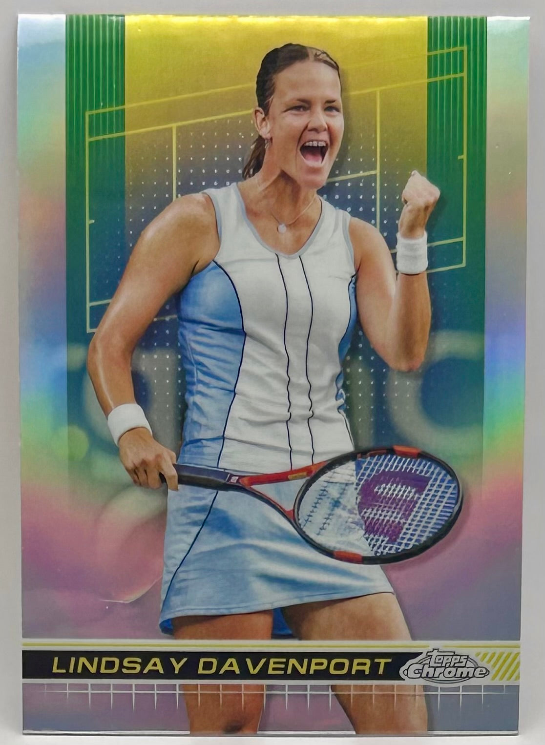 Lindsay Davenport 2024 Topps Chrome Tennis Refractors