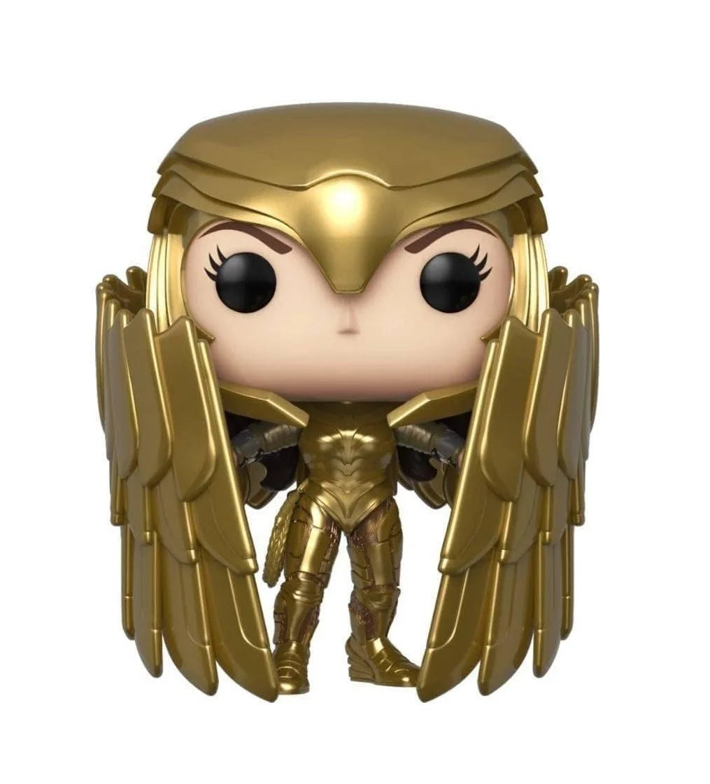Funko Pop! Heroes - WW84 Wonder Woman Golden Armor Shield #329 - Special Edition