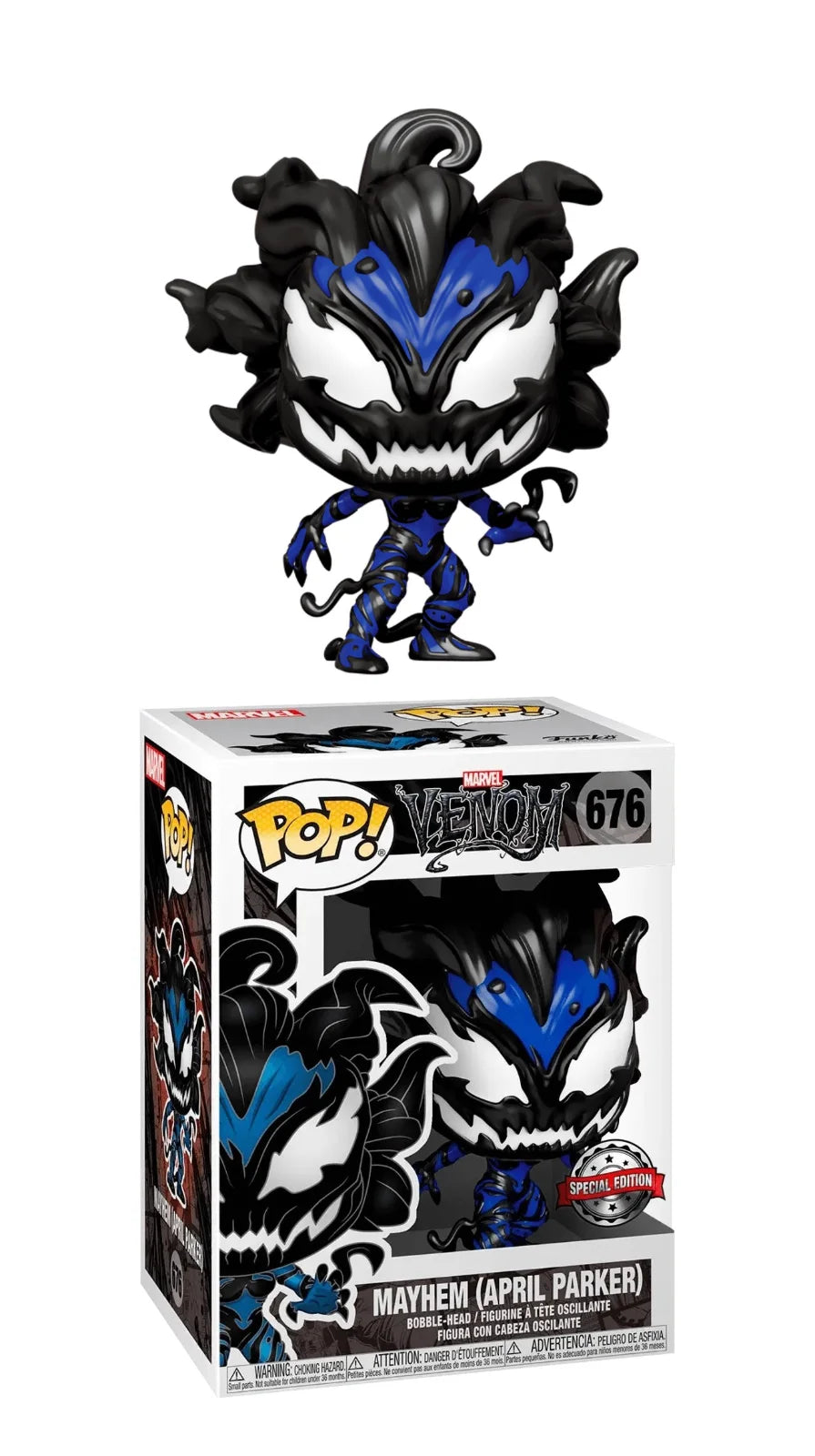 Funko Pop! Marvel Venom: Mayhem (April Parker) #676 - Special Edition