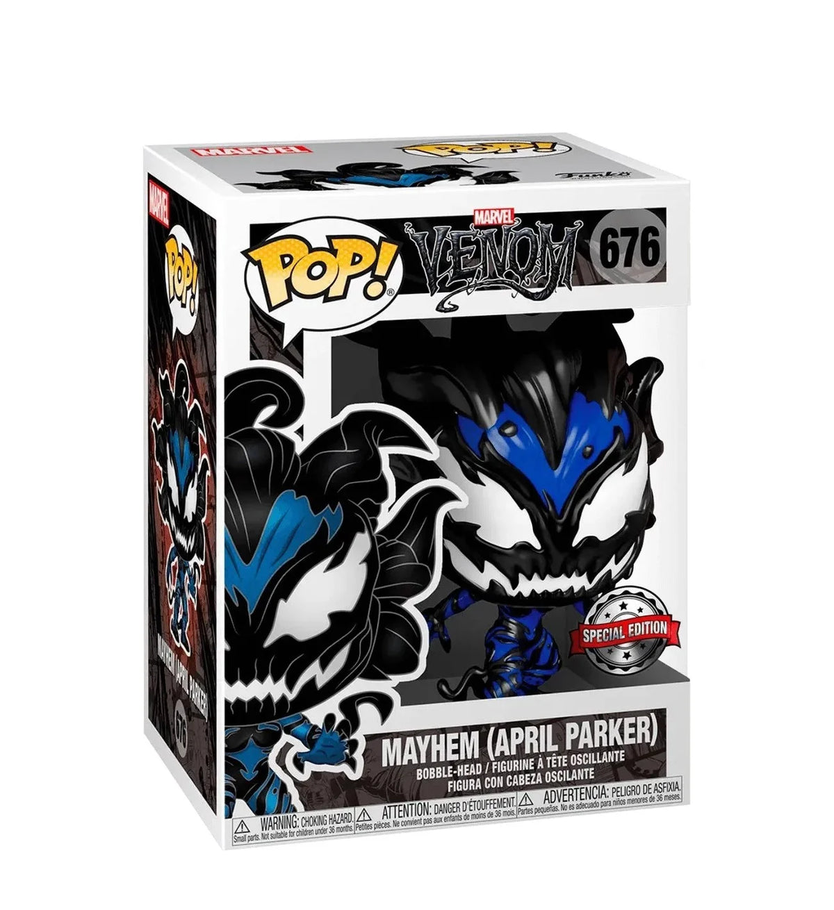 Funko Pop! Marvel Venom: Mayhem (April Parker) #676 - Special Edition