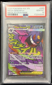 Mega Gengar ex 269/217 “Ascended Heroes” PSA 10