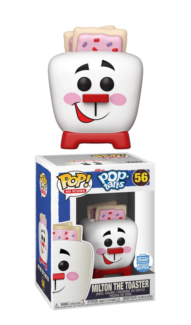 Funko Pop! Ad Icons: Kellogs Pop Tarts - Milton The Toaster #56 - Funko Shop Exclusive