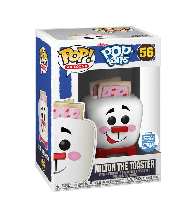 Funko Pop! Ad Icons: Kellogs Pop Tarts - Milton The Toaster #56 - Funko Shop Exclusive
