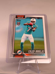 2026 Topps Flagship Caleb Douglas RC #365 Miami Dolphins Rookie