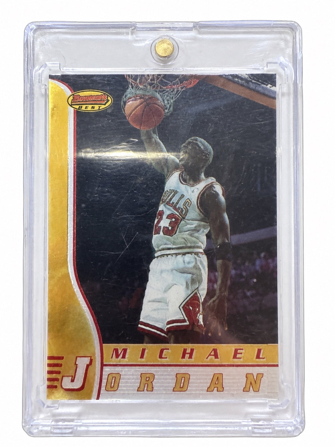 Michael Jordan Chicago Bulls #80 Raw 1997 By Topps