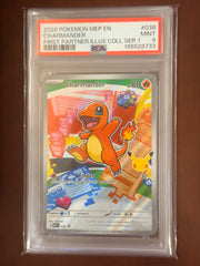 Charmander 038 “Mega Evolution Promo” PSA 9