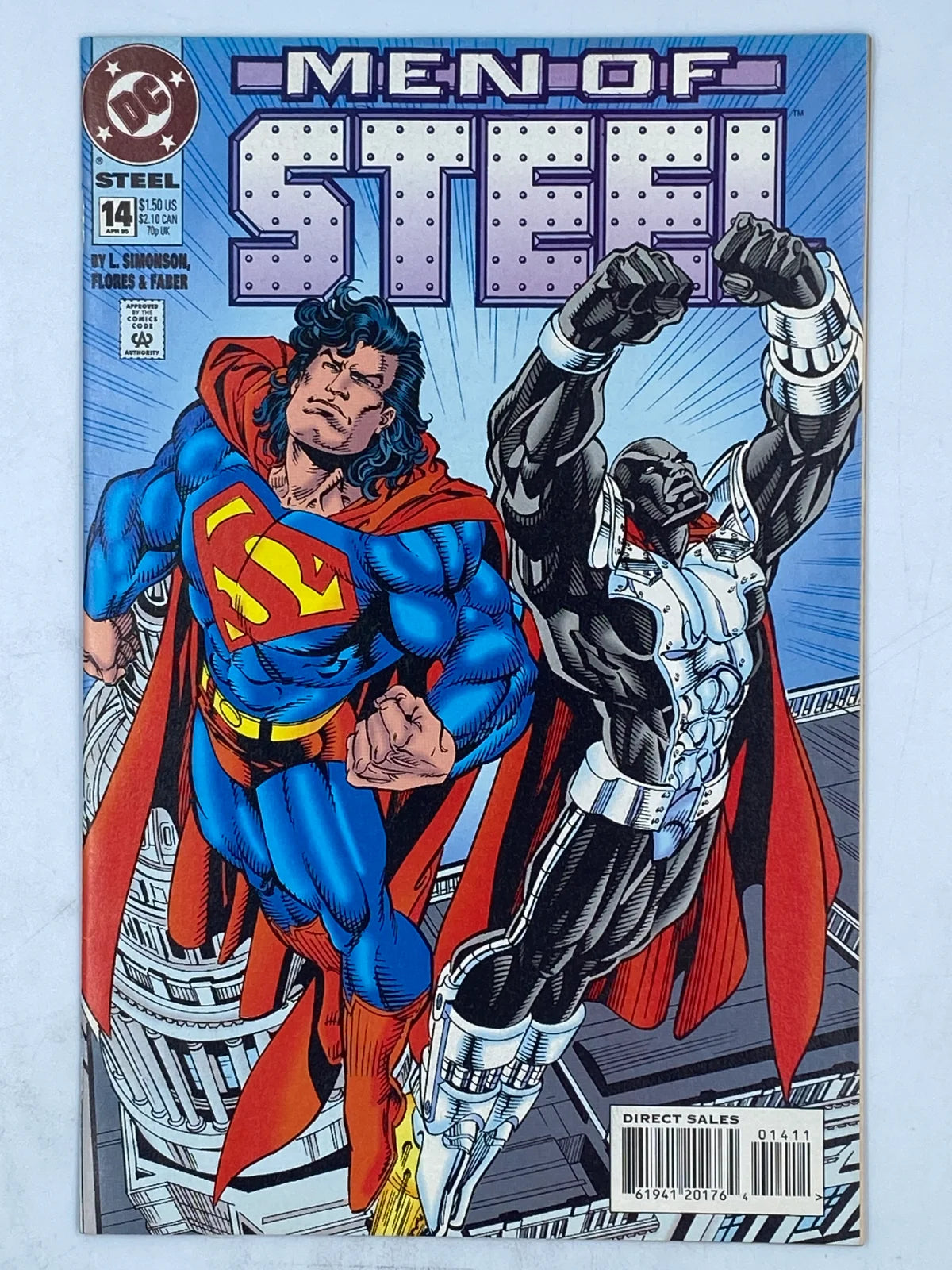 Steel (1994–1998) #14, published by DC Comics in April 1995 ( S\N 357 )