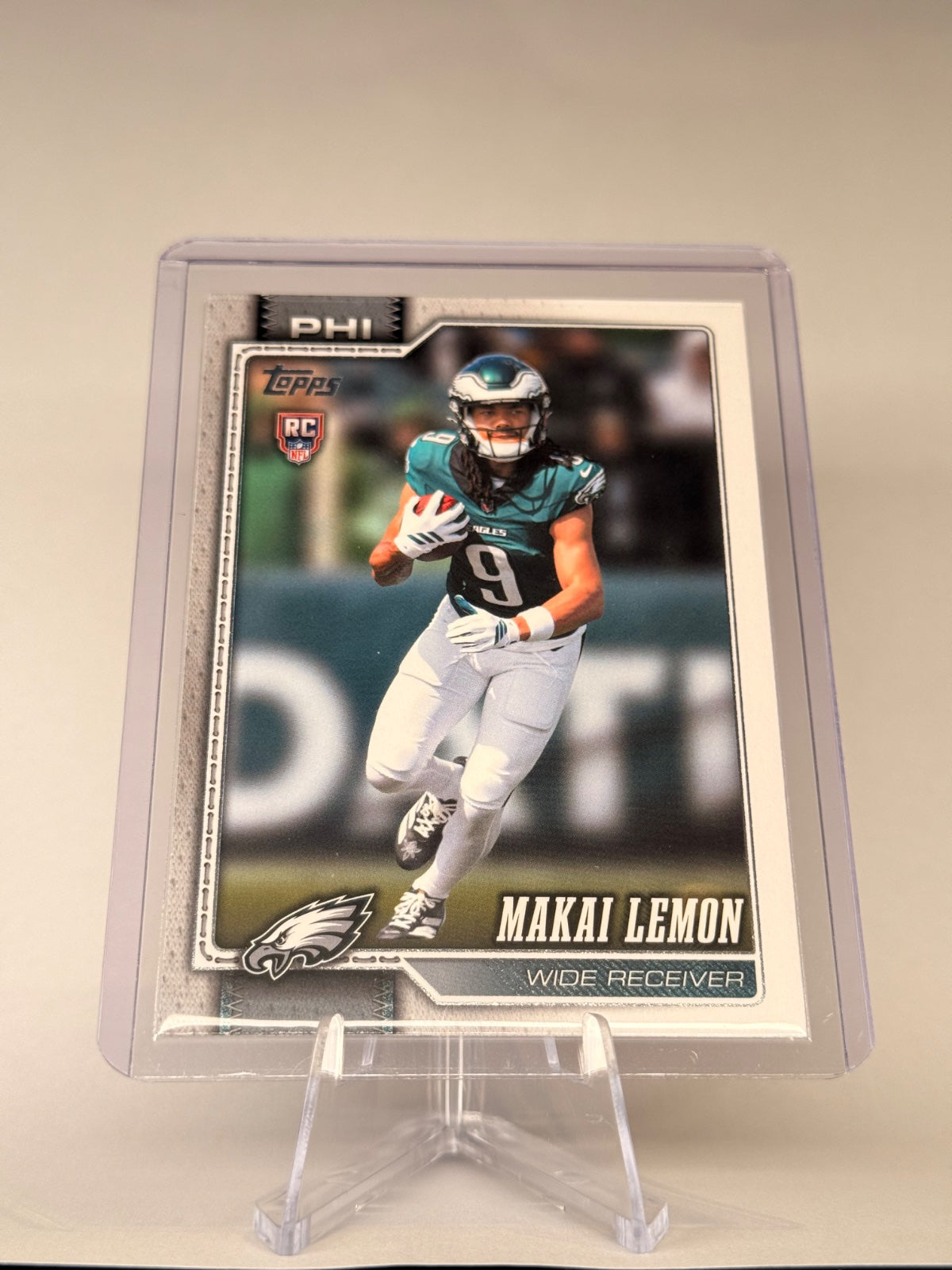 2026 Topps Flagship Makai Lemon RC #319 Philadelphia Eagles Rookie
