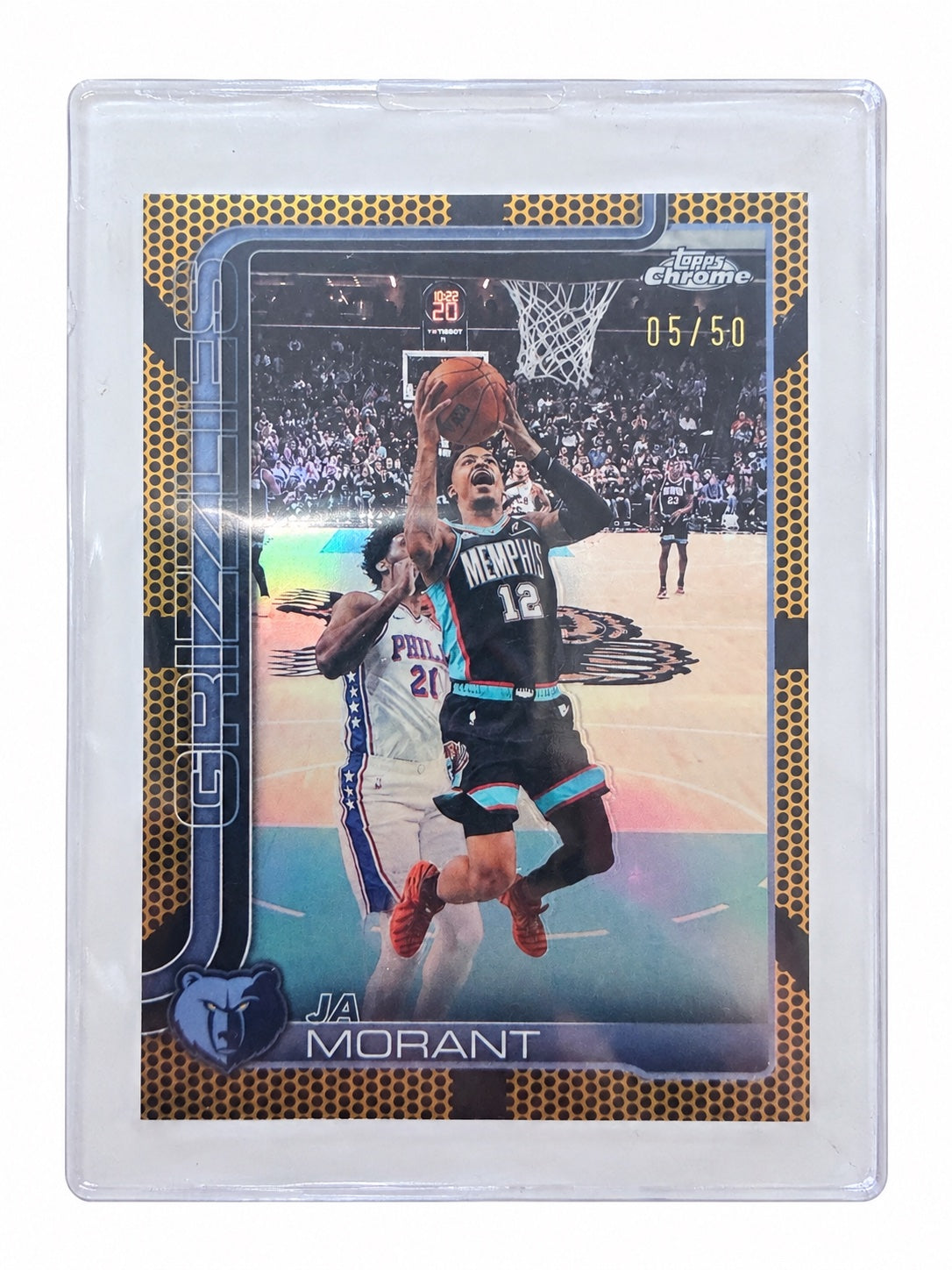 Ja Morant #158 Gold Refractor /50