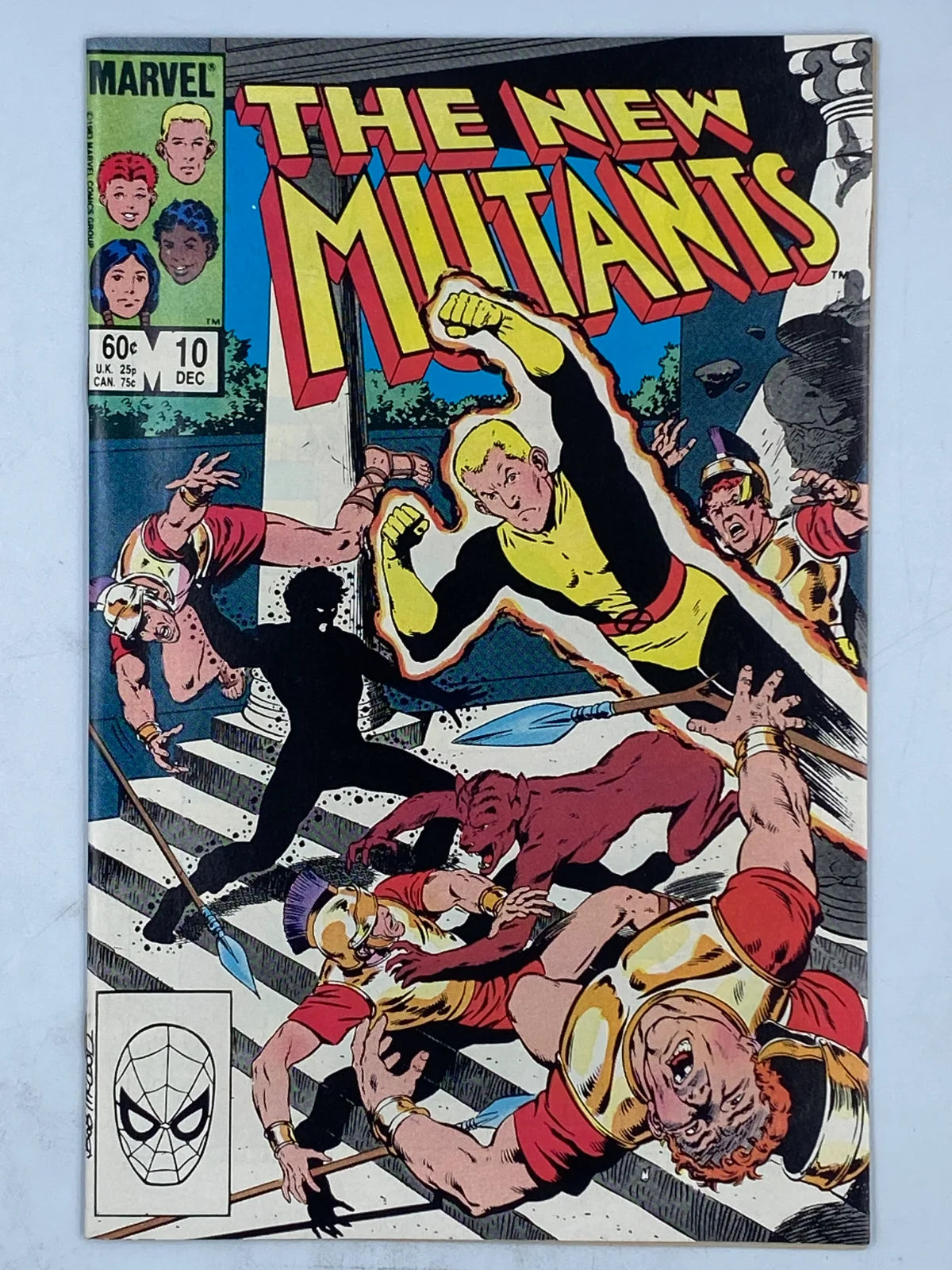 The New Mutants #10 published by Marvel Comics in December 1983 ( S\N 362 )