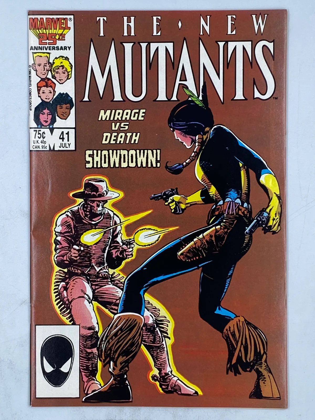 The New Mutants #41, published by Marvel Comics in July 1986.( S\N 369 )