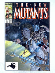 The New Mutants #63 comic book published by Marvel Comics in May 1988.( S\N 370 )