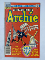 Archie Giant Series Magazine #543 titled The World of Archie, published by Archie Comics in October 1984. ( S\N 379 )