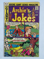 Archie Giant Series Magazine #247, titled Archie's Jokes ( S\N 380 )