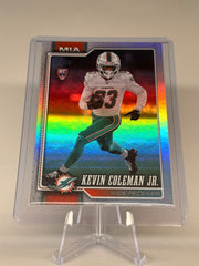 2026 Topps Flagship Kevin Coleman Jr. RC #337 Holo Foil Miami Dolphins