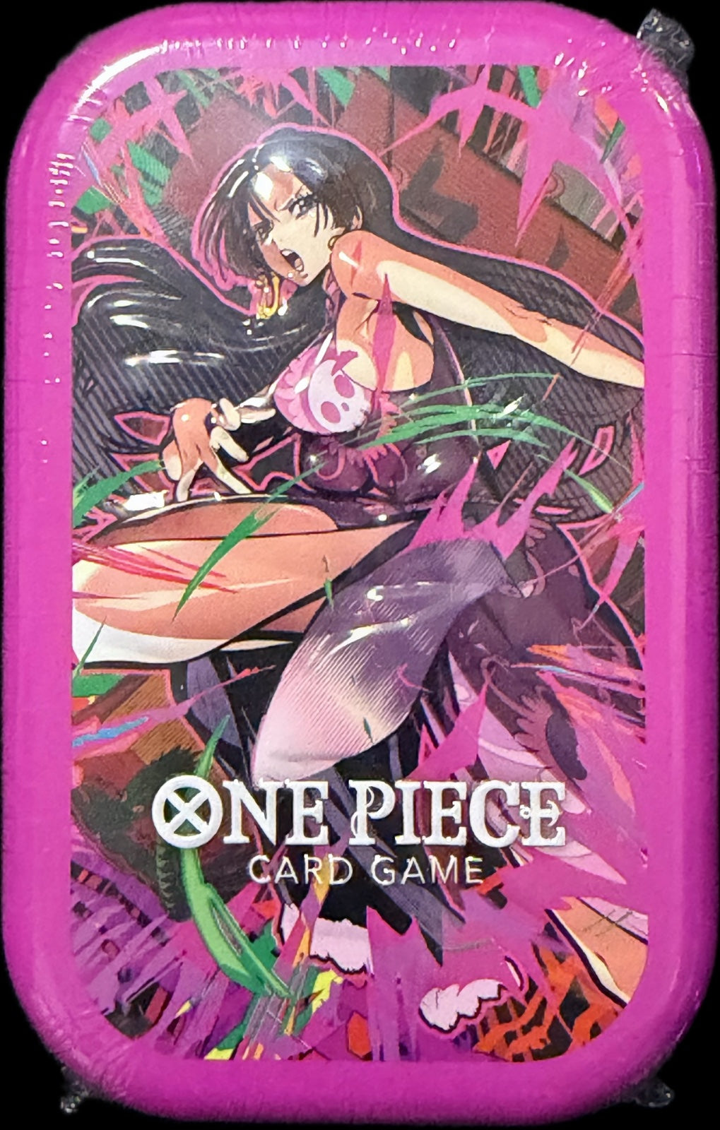 Asia Exclusive One Piece Japanese Mini-tin Pack Set Vol. 3 Boa Hancock “Pink”