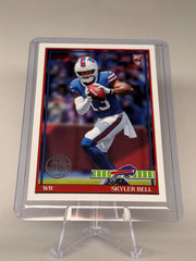 2026 Topps Flagship Skyler Bell RC #91TR-27 1991 Topps Rookies Buffalo Bills