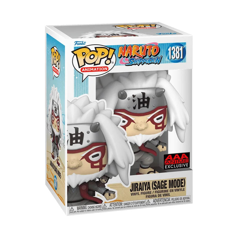 Funko Pop! Animation: Naruto Shippuden - Jiraiya (Sage Mode) #1381 AAA Anime Sticker