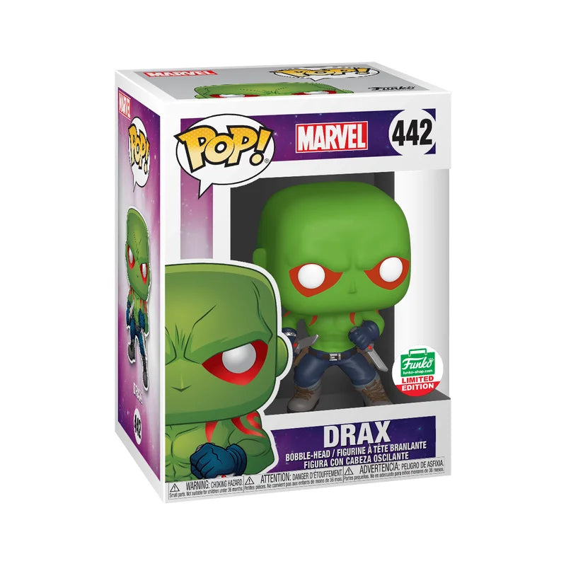 Funko Pop! Marvel : Drax #442 - Funko Shop Limited Edition