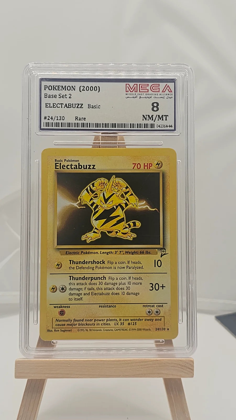 Electabuzz 20 (Base Set (Unlimited)) — MEGA 8