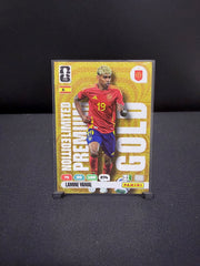 Lamine Yamal - FWC 2026 Adrenalyn  Premium Limited Gold Rookie