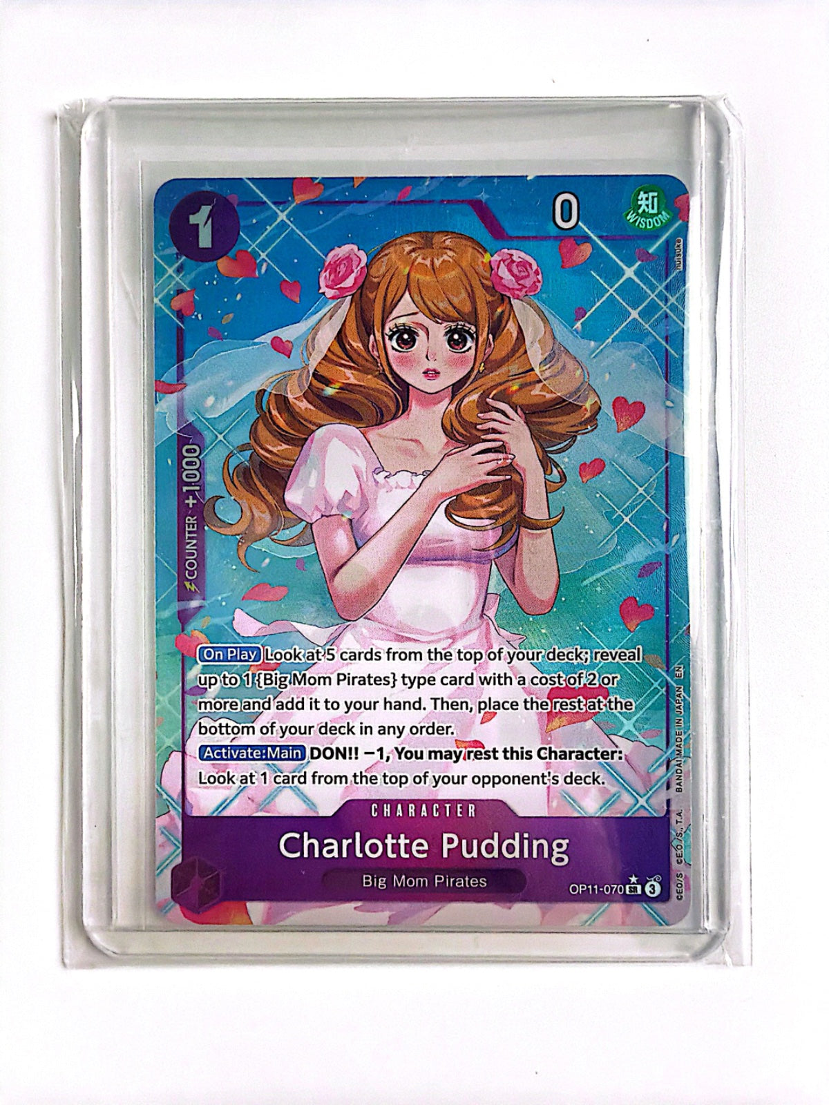 Charlotte Pudding (Alternate Art) OP11-070 (A Fist of Divine Speed)