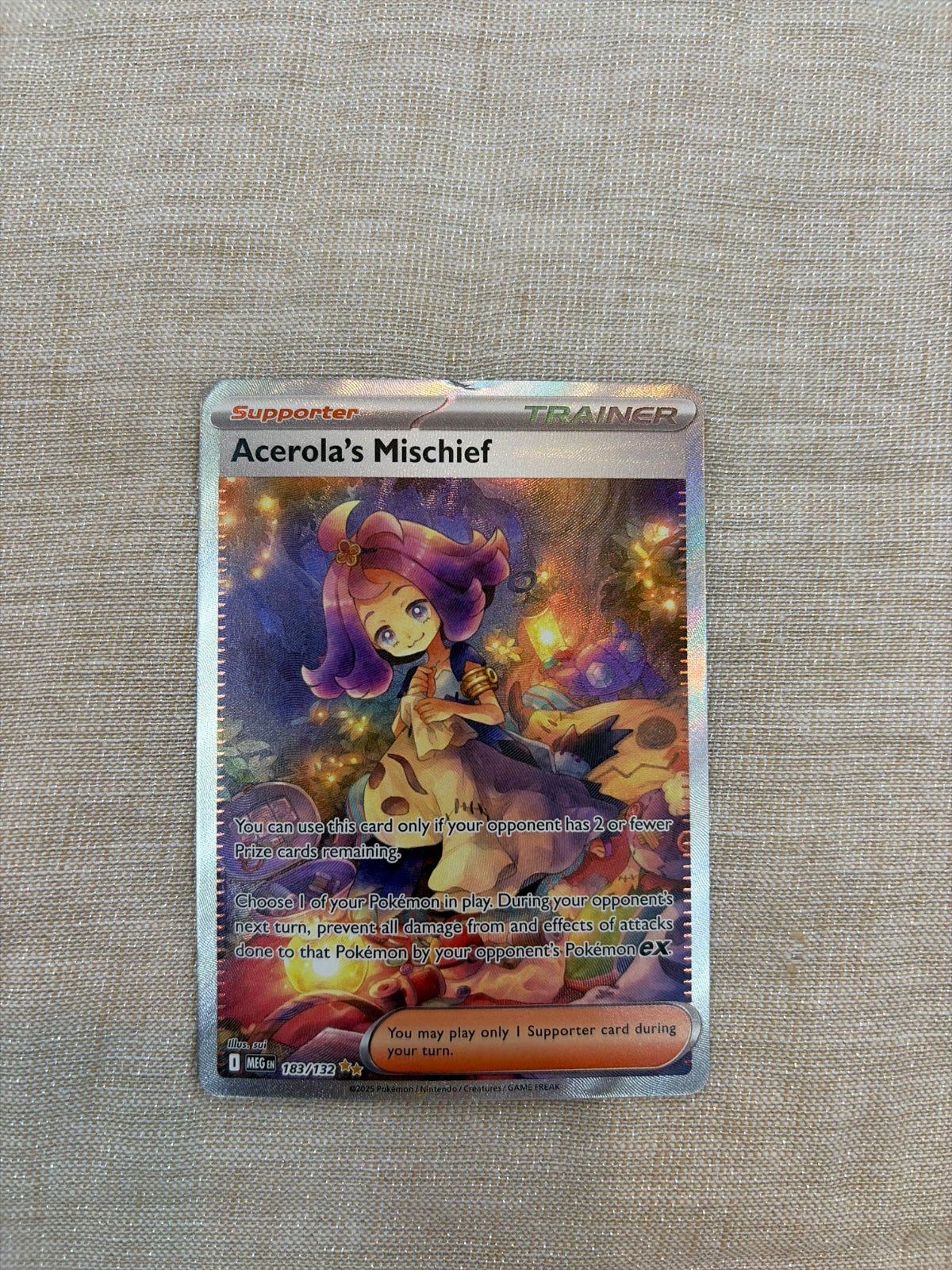 Acerola's Mischief 183/132 (Mega Evolution)