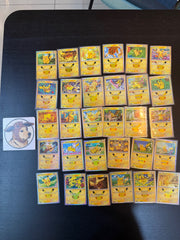 30th Celebration Pikachu Full Set 30/30