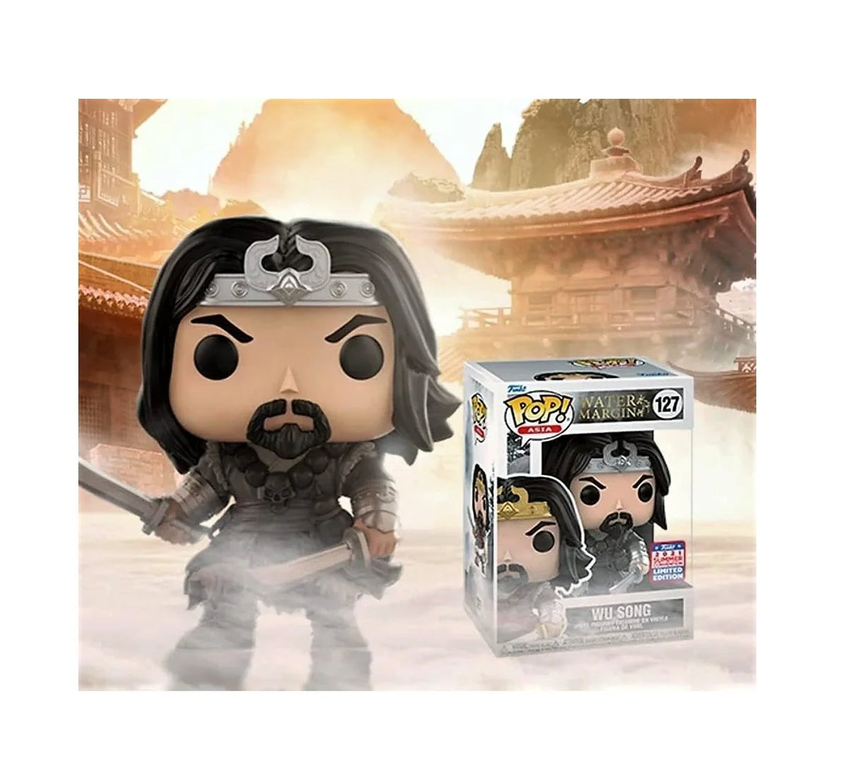 Funko Pop! Asia: Water Margin - Wu Song #127 - Funko 2021 Summer Convention Limited Edition
