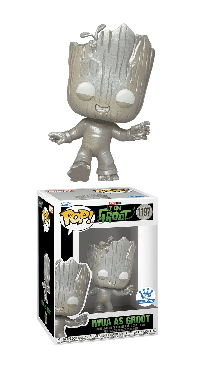 Funko Pop! Marvel Studios : I am Groot - Iwua As Groot #1197 - Funko Shop Exclusive