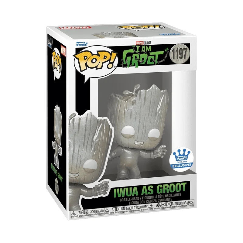 Funko Pop! Marvel Studios : I am Groot - Iwua As Groot #1197 - Funko Shop Exclusive