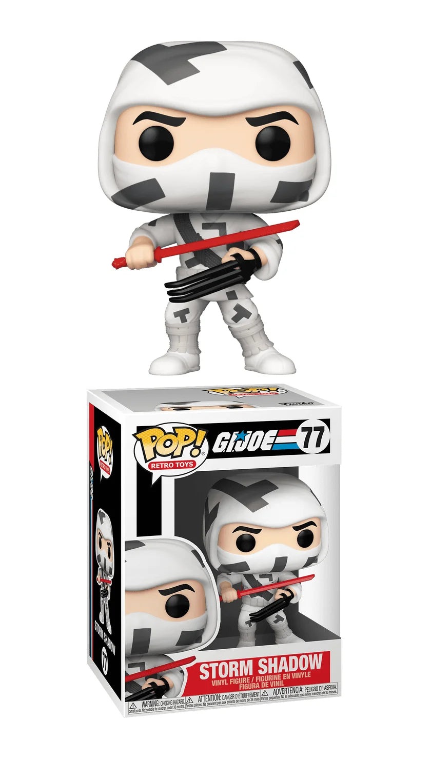 Funko Pop! Retro Toys : G.I. Joe - Storm Shadow #77