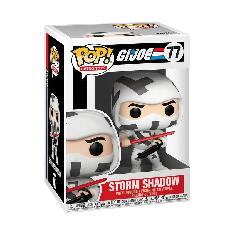 Funko Pop! Retro Toys : G.I. Joe - Storm Shadow #77