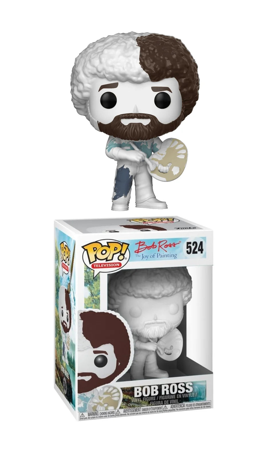 Funko Pop! Television: Bob Ross - The Joy Of Painting - Bob Ross  #524