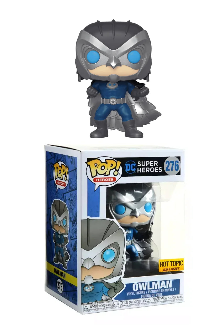 Funko Pop! Heroes D.C. Super Heroes - Owlman #276 - Hot Topic Exclusive